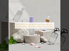 13/410 زجاجة قطارة PETG زجاجات قطارة عطور مخصصة لتوزيع الزجاجات القطارة الفارغة