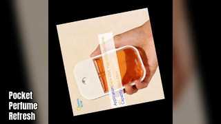 حامل بطاقة زجاجة رذاذ عطر الجيب