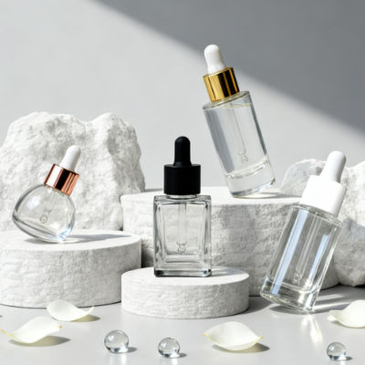 شراء قطارة زجاجية متدرجة قطارة ماصة لزجاجة زيت عطري سعة 1 أونصة 10 مل 30 مل 100 مل قطارة زجاجية متدرجة online manufacture