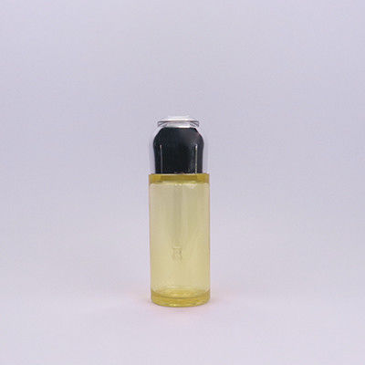 رأس زجاجة قطرات الألومنيوم المكسوة بالكهرباء زجاجة قطرات PETG 50ml لمنتج العناية بالبشرة