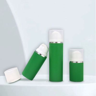 زجاجة بدون هواء مخصصة PP البلاستيكية غسول مضخة زجاجة زجاجات بدون هواء للعناية بالبشرة 15ml 30ml 50ml
