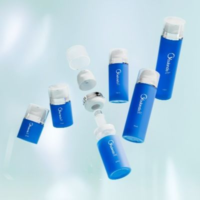 زجاجة بلا هواء 30ml 50ml 80ml 00ml 150ml 200ml زجاجة بلا هواء بلا بلاستيكية