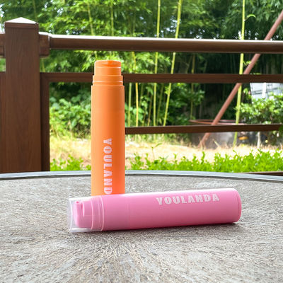 زجاجة موزع معجون أسنان بضاغط هوائي مفرغ سعة 60 مل، مصنوعة من مادة البولي بروبيلين، مانعة للتسرب